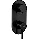 Приобрести Смеситель для душа Remer X-Style X92KBCFP Черный хром брашированный в магазине сантехники Santeh-Crystal.ru