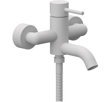 Смеситель для ванны Remer X-Style X05BO Белый матовый