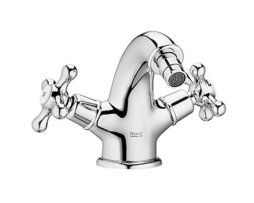Приобрести Смеситель для биде Roca Carmen 5A6A4BC00 Хром в магазине сантехники Santeh-Crystal.ru