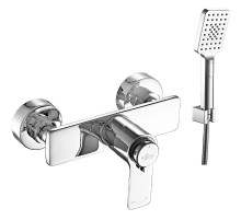 Смеситель для душа Rossinka RS50-41 с термостатом Хром