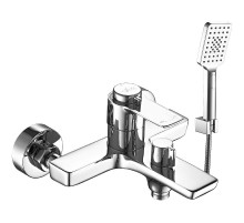 Смеситель для ванны Rossinka RS50-31 с термостатом Хром