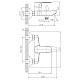 Купить Смеситель для ванны Rossinka S S35-31 Хром в магазине сантехники Santeh-Crystal.ru