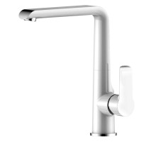 Смеситель для кухни Rossinka W35-23 Белый хром