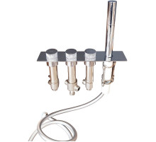 Смеситель на борт ванны Royal Bath Accord RB403 Хром