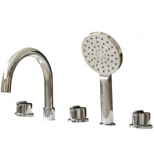 Смеситель на борт ванны Royal Bath Tudor RB104 Хром