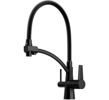 Смеситель для кухни Sancos Eri SC4001MB Черный матовый