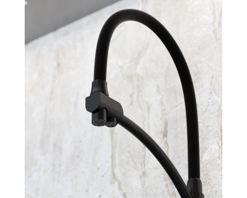 Смеситель для кухни Sancos Eri SC4001MB Черный матовый