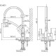 Смеситель для кухни Sancos Eri SC4001MB Черный матовый