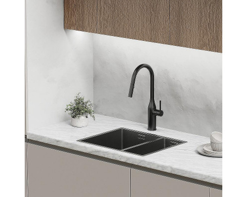 Смеситель для кухни Sancos Grand SC4002MB Черный матовый