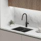 Смеситель для кухни Sancos Grand SC4002MB Черный матовый