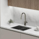 Смеситель для кухни Sancos Grand SC4002GG Вороненная сталь
