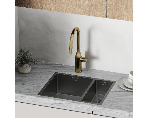 Смеситель для кухни Sancos Grand SC4002BG Золото брашированное