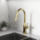 Смеситель для кухни Sancos Grand SC4002BG Золото брашированное