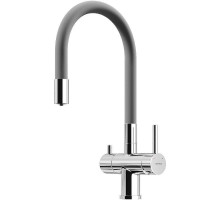 Смеситель для кухни Sancos Lucia SC4004CH Хром Серый