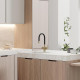 Смеситель для кухни Sancos Lucia SC4004BG Золото брашированное Черный