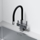 Смеситель для кухни Sancos Arno SC4005CH Хром Черный