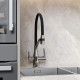 Смеситель для кухни Sancos Orta SC4008CH Хром Черный