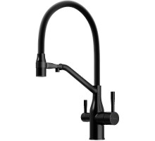 Смеситель для кухни Sancos Orta SC4008MB Черный матовый