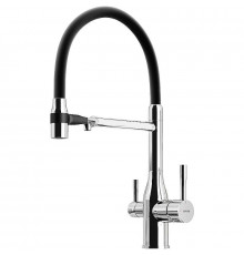 Смеситель для кухни Sancos Garda SC4009CH Хром Черный