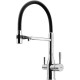Смеситель для кухни Sancos Garda SC4009CH Хром Черный