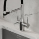 Смеситель для кухни Sancos Garda SC4009CH Хром Черный