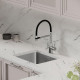 Смеситель для кухни Sancos Garda SC4009CH Хром Черный