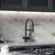 Смеситель для кухни Sancos Garda SC4009MB Черный матовый