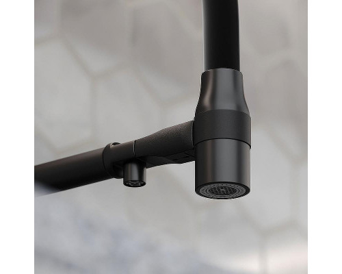 Смеситель для кухни Sancos Garda SC4009MB Черный матовый