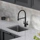 Смеситель для кухни Sancos Garda SC4009MB Черный матовый