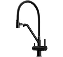 Смеситель для кухни Sancos Dora SC4003MB Черный матовый