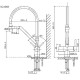 Смеситель для кухни Sancos Dora SC4003MB Черный матовый