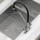 Смеситель для кухни Sancos Dora SC4003CH Хром Черный