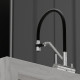 Смеситель для кухни Sancos Dora SC4003CH Хром Черный