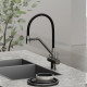 Смеситель для кухни Sancos Dora SC4003GG Вороненая сталь Черный