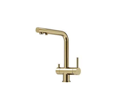 Смеситель для кухни Sancos Foster SC4014BG цвет Золото брашированное