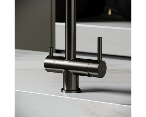 Смеситель для кухни Sancos Foster SC4014GG цвет Вороненая сталь