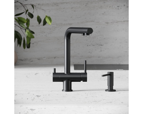 Смеситель для кухни Sancos Foster SC4014MB цвет Черный матовый