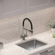 Смеситель для кухни Sancos Garda SC4009BN Никель брашированный Черный