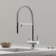 Смеситель для кухни Sancos Imola SC4010CHwh цвет Хром Белый