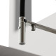 Смеситель для кухни Sancos Imola SC4010BNbh с черным изливом цвет Никель брашированный