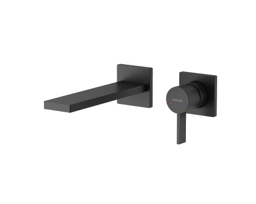 Смеситель для раковины Sancos Linn SC9021MB Черный матовый