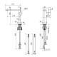 Смеситель для раковины Sancos Linn SC9019CH Хром
