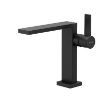 Смеситель для раковины Sancos Linn SC9019MB Черный матовый