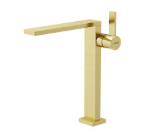 Смеситель для раковины Sancos Linn SC9020BG Золото брашированное