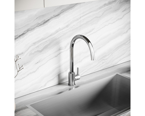 Смеситель для кухни Sancos Stainless SC12001SS цвет Нержавеющая сталь