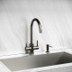 Смеситель для кухни Sancos Taper SC4012GG цвет Вороненая сталь