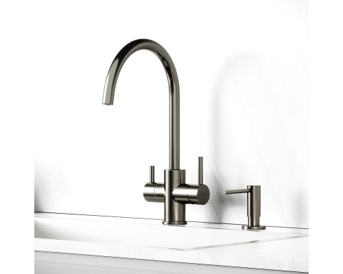 Смеситель для кухни Sancos Taper SC4012GG цвет Вороненая сталь
