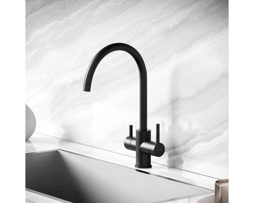 Смеситель для кухни Sancos Taper SC4012MB цвет Черный матовый