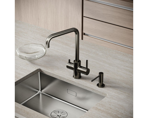 Смеситель для кухни Sancos Vela SC4013GG цвет Вороненая сталь