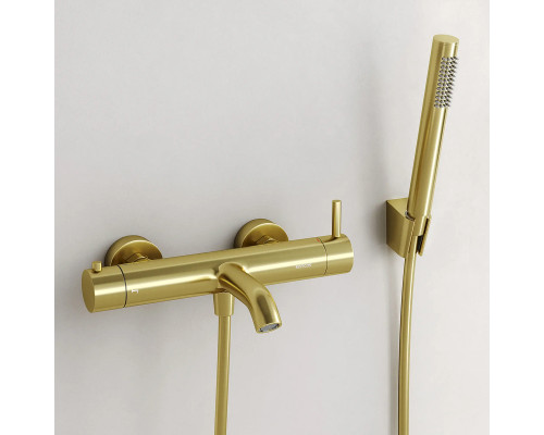 Смеситель для ванны Sancos Этна (Etna) SC9038BG цвет Брашированное золото